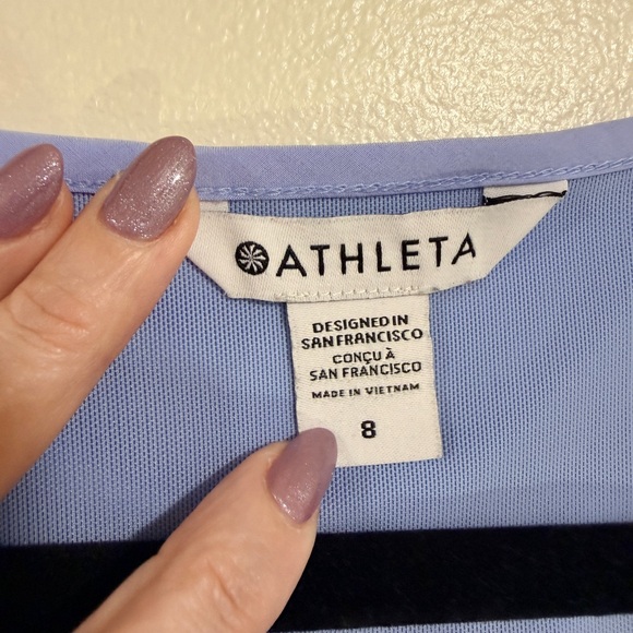 Athleta Expedition Athleisure Skort Dress Woman Size 8 Golf tennis Hiking - Picture 2 of 16